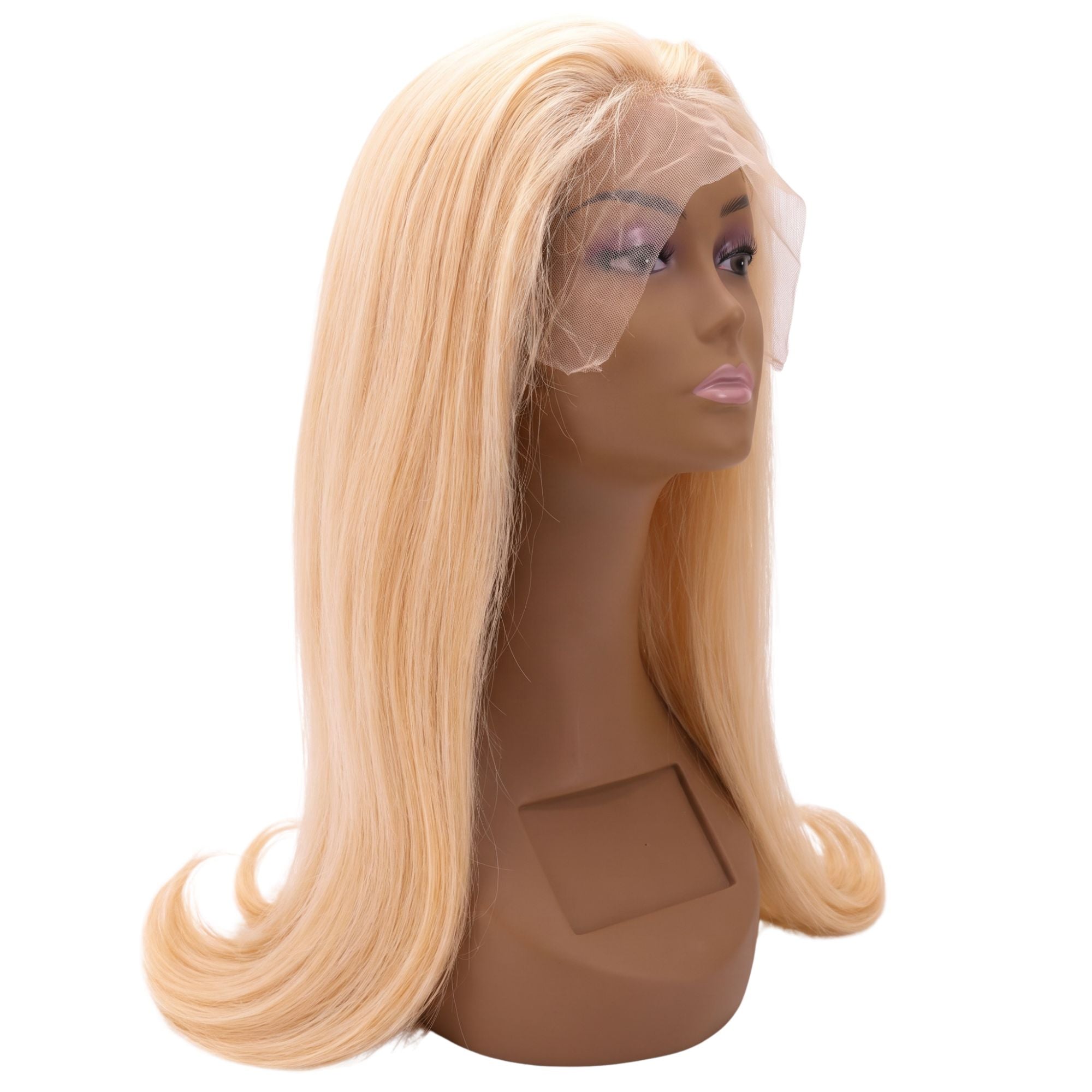 Blonde Straight Transparent Full Lace Wig
