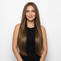Chocolate Brown Invisible Clip-ins