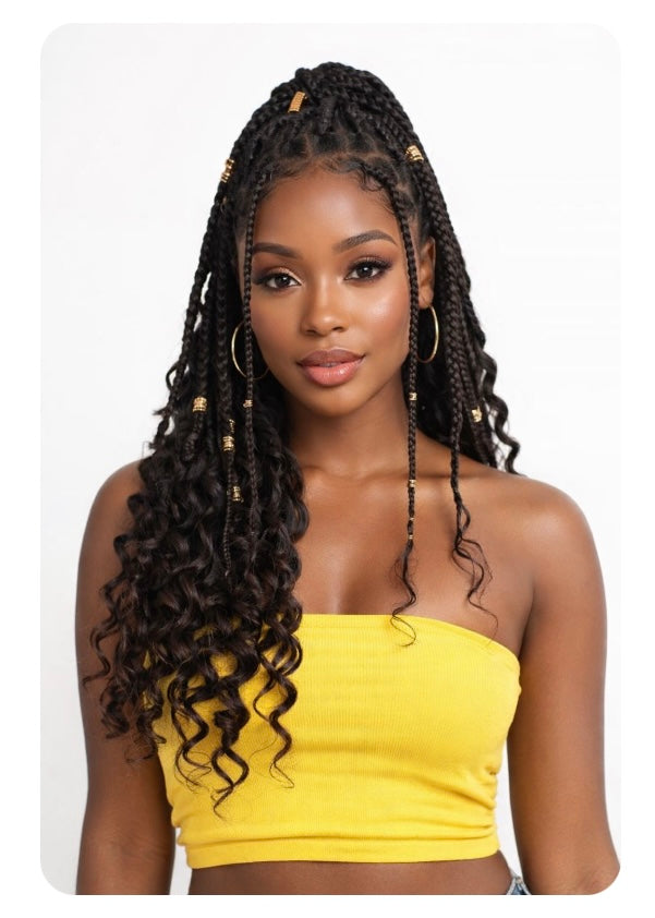 Deep Wave Bulk Human Hair Extensions