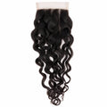 Spanish Wave 4x4 Transparent Lace Closure